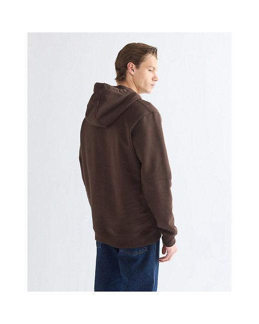 Wrangler Brown Regular Sign Off Hoodie for men
