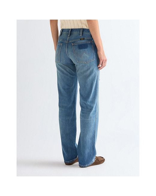 Wrangler Blue Low Rise Straight Cowboy Jean Size 24 X30
