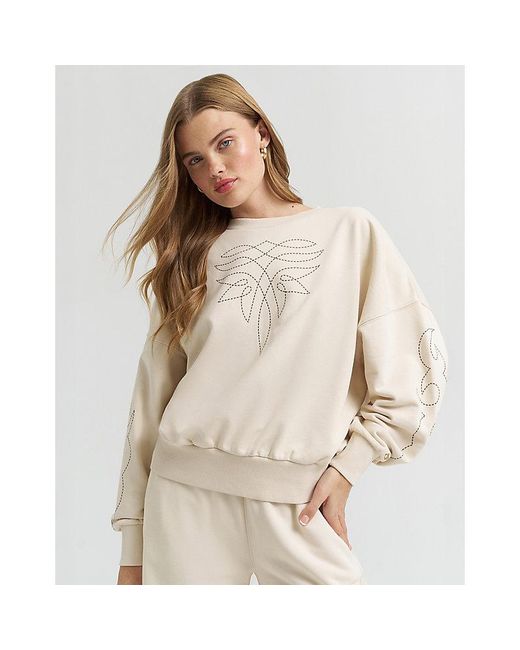 Wrangler Natural Lainey Wilson X Cowboy Sweatshirt