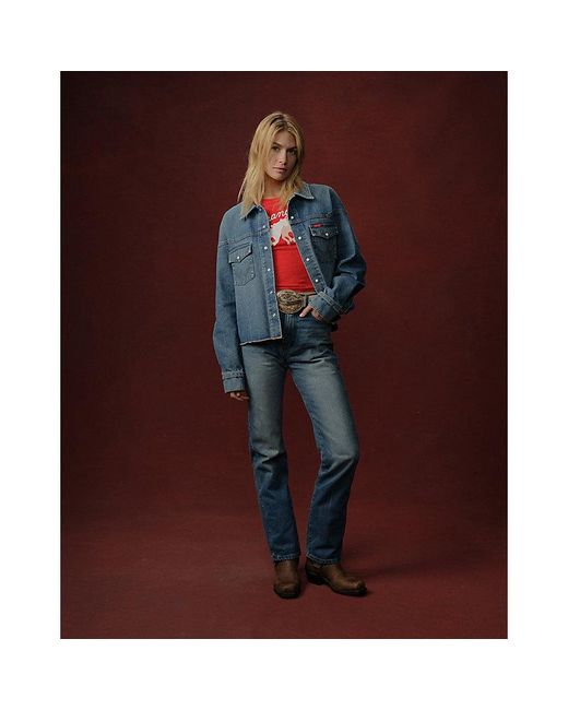 Wrangler Blue X Cherry Shirt Jacket for men