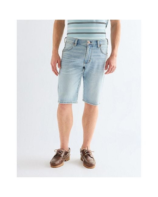Wrangler Blue Colton Regular Toughlite Short for men