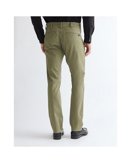 Wrangler Green Regular Chino Trousers Size 30 X32 for men