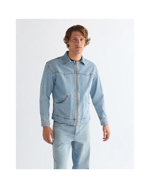 Wrangler Blue Trailrider Relaxed Lightweight Jacket for men