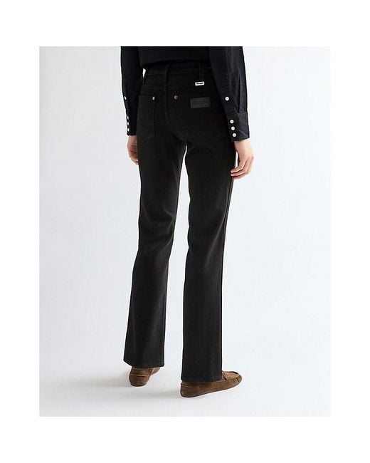 Wrangler Black Straight Jean Size 26 X32