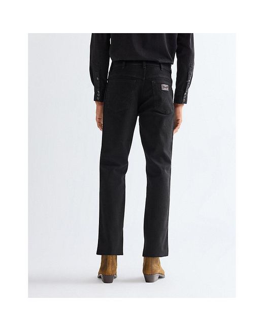 Wrangler Black Texas Straight Low Stretch Jean Size 30 X30 for men