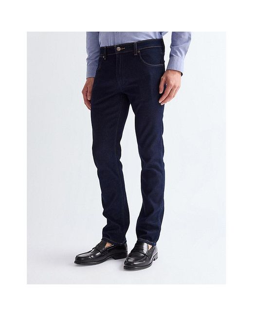 Wrangler Blue Greensboro Straight Low Stretch Jean Size 29 X32 for men