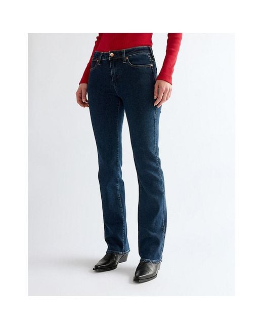 Wrangler Blue Bootcut Jean Size 24 X30