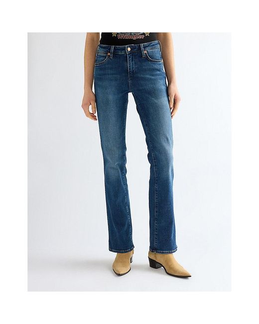 Wrangler Blue Bootcut Jean Size 24 X30