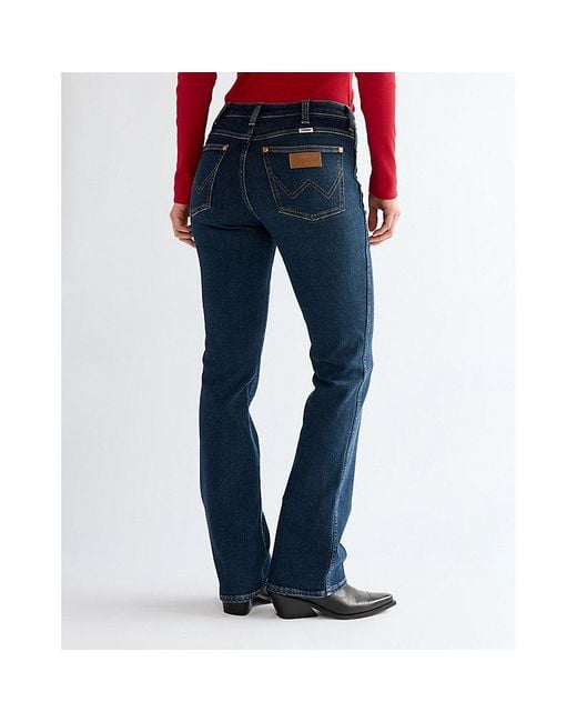 Wrangler Blue Bootcut Jean Size 24 X30