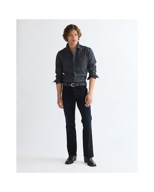 Wrangler Black Suede Braided Belt for men