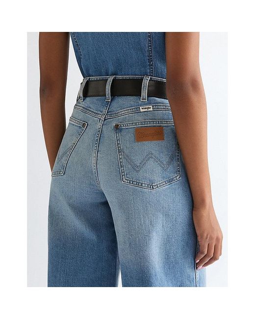 Wrangler Blue Dana Leather Belt