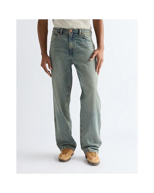 Wrangler Green Loose Straight Toughlite Jean Size 28 X32 for men