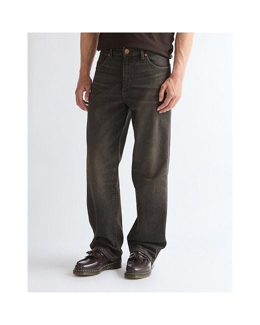 Wrangler Black Loose Straight Jean Size 28 X32 for men