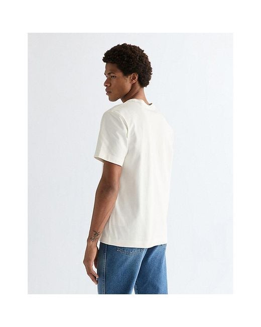 Wrangler White Relaxed Pocket Tee for men