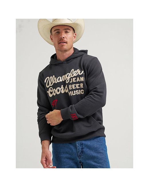 Wrangler Black X Coors Hoodie for men