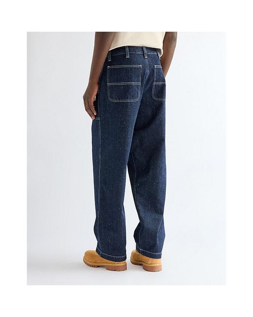 Wrangler Blue Relaxed Work Trousers Size 28 X32 for men