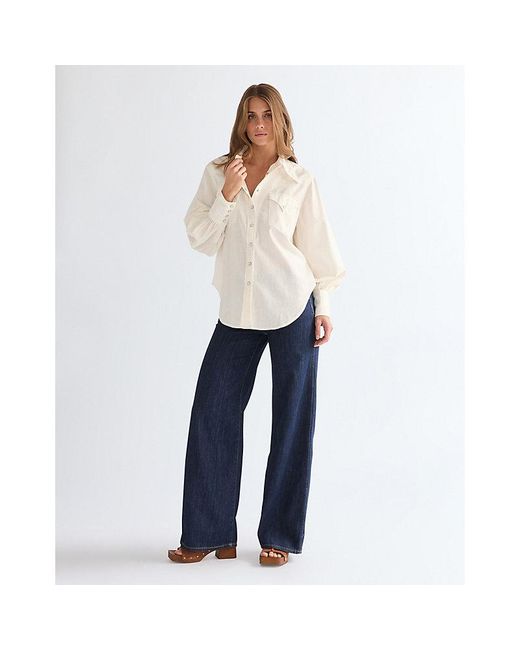 Wrangler Natural Relaxed Exaggerated Western
