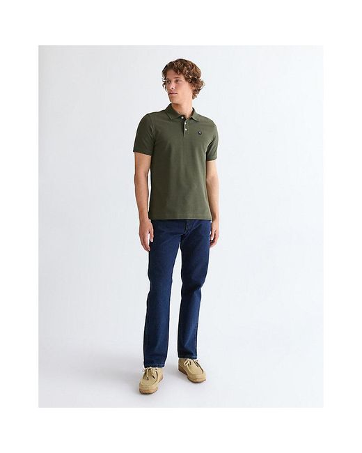Wrangler Green Regular Polo Shirt for men