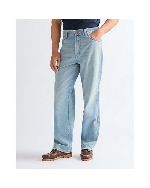 Wrangler Blue Loose Straight Lightweight Jean Size 28 X32 for men
