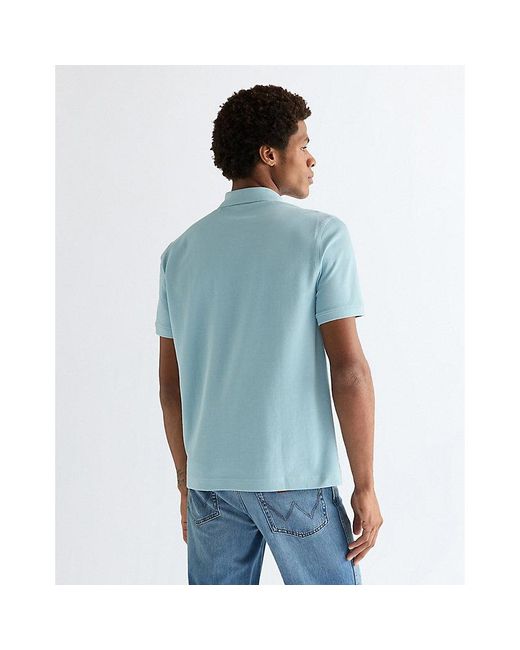 Wrangler Blue Regular Polo Shirt for men