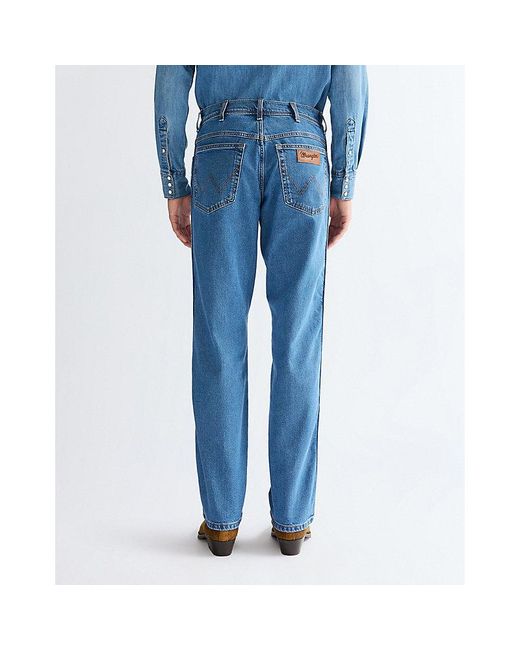 Wrangler Blue Texas Straight Low Stretch Jean Size 28 X32 for men