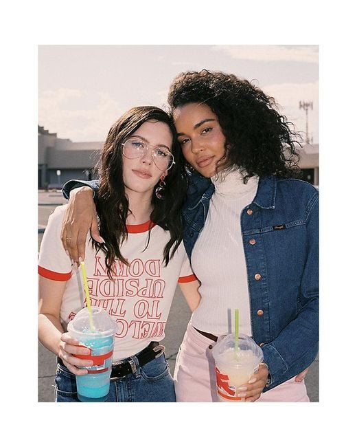 Wrangler Multicolor X Stranger Things The Upside Down Tee