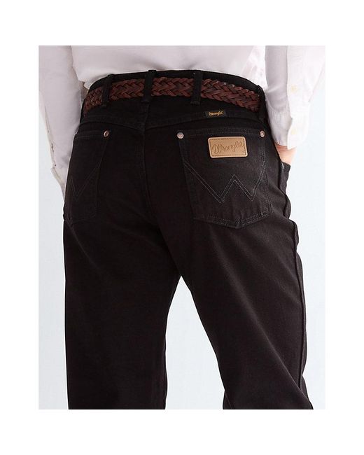 Wrangler White Braided Leather Belt for men