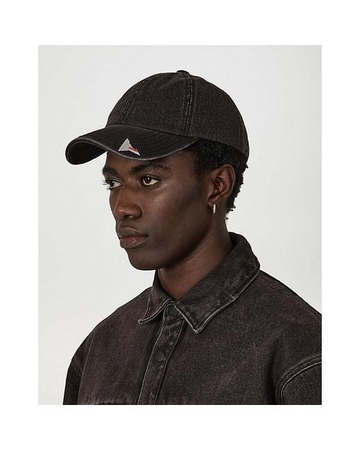 Wrangler Black X Roa Aero 6 Panel Cap for men