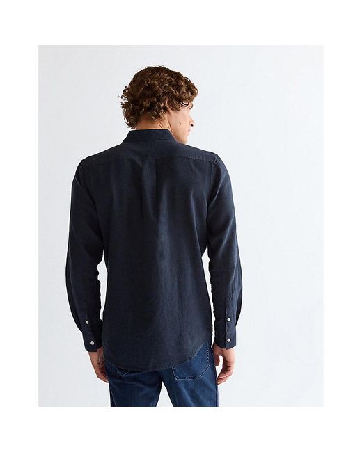 Wrangler Blue Regular One Pocket Shirt for men