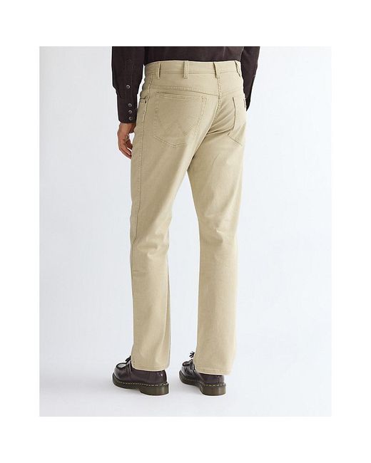 Wrangler Natural Texas Straight Trousers Size 30 X32 for men