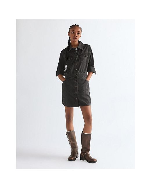 Wrangler Black Trail Trench Regular Lightweight Dress