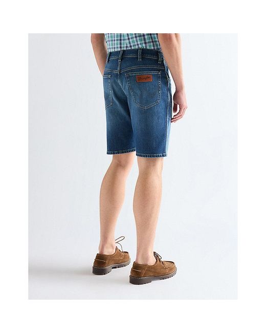 Wrangler Blue Texas Regular Toughlite Short for men