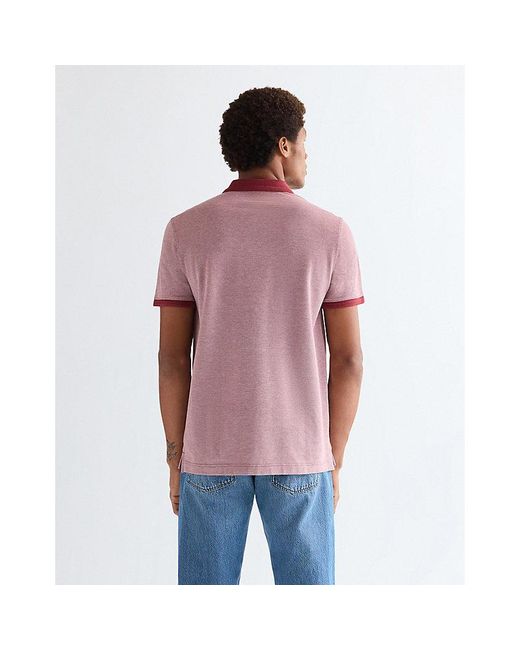 Wrangler Red Regular Refined Polo Shirt for men