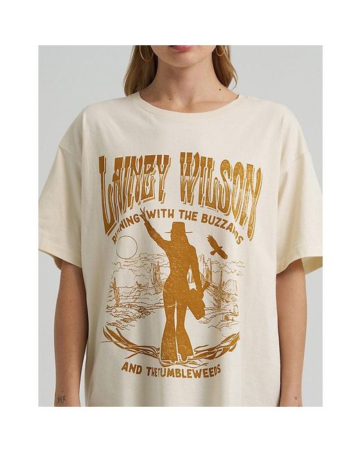Wrangler Natural Lainey Wilson X Buzzards Tee