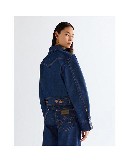 Wrangler Blue Regular Super Jacket Größe