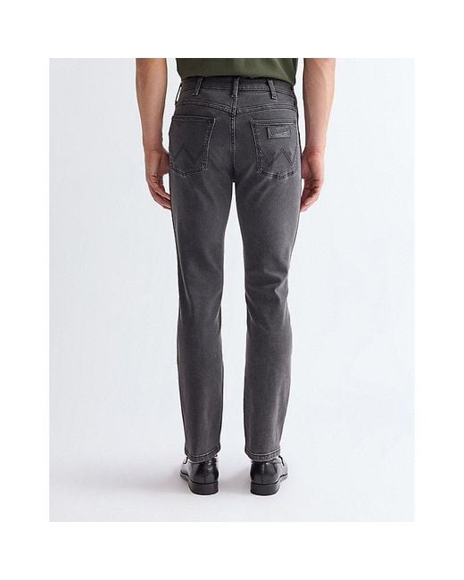 Wrangler Gray Larston Slim Tapered High Stretch Jean Size 27 X32 for men