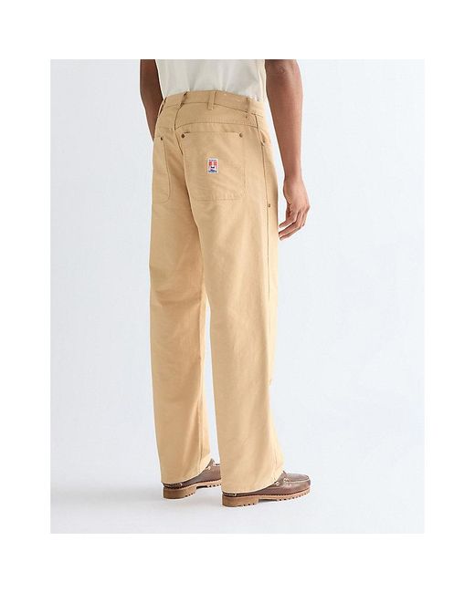 Wrangler Natural Relaxed Carpenter Double Knee Trousers Size 28 X32 for men
