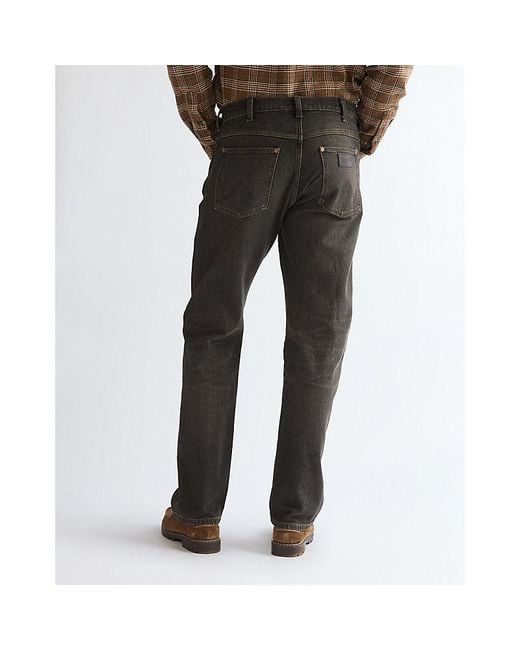 Wrangler Gray Frontier Relaxed Straight Low Stretch Jean Size 28 X32 for men