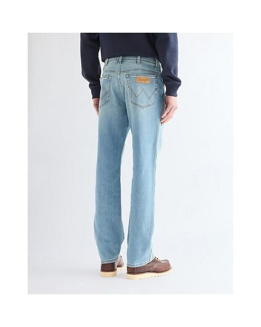 Wrangler Blue Texas Straight Toughlite Low Stretch Jean Size 30 X32 for men