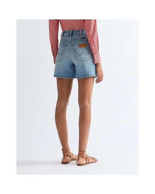 Wrangler Blue Relaxed Cowboy 5 Inch Short
