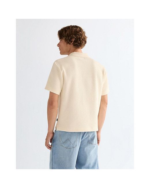 Wrangler Natural Relaxed Polo Sweater for men