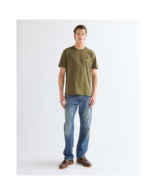 Wrangler Green Regular Sign Off Tee for men