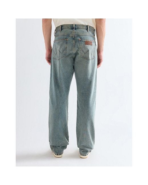 Wrangler Blue Frontier Relaxed Straight Toughlite Non Stretch Jean Size 28 X32 for men