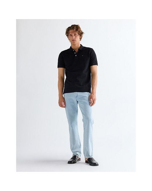 Wrangler Black Regular Polo Shirt for men