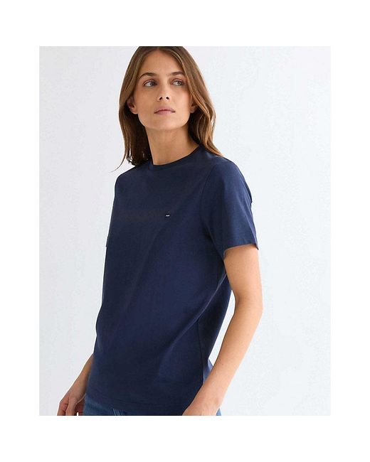 Wrangler Blue Slim Sign Off Tee