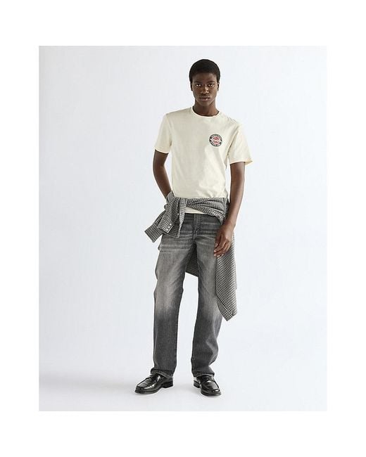 Wrangler Natural Regular Small Americana Tee for men