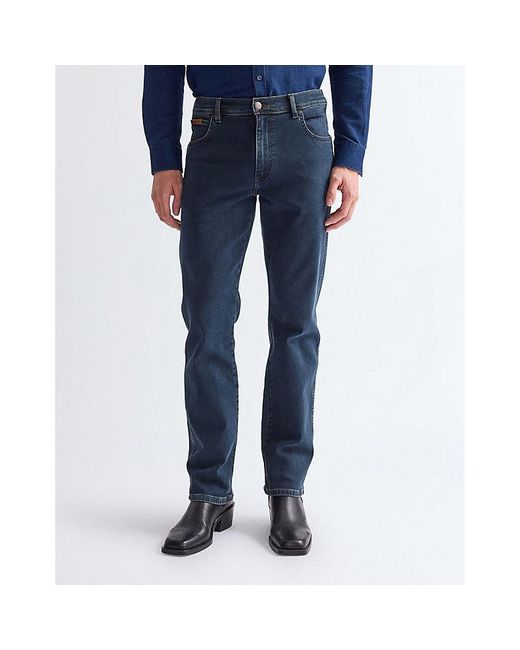 Wrangler Blue Texas Straight Low Stretch Jean Size 30 X32 for men