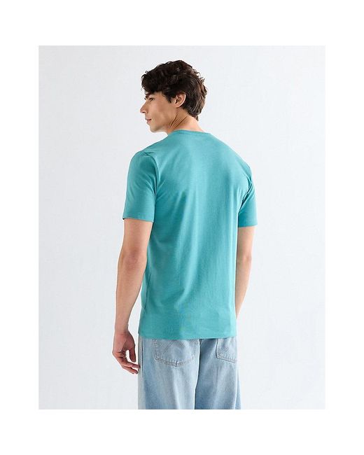 Wrangler Blue Regular Small Americana Tee for men