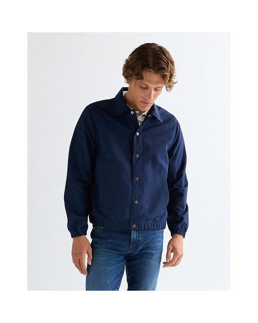 Wrangler Blue Regular Coaches Jacket for men