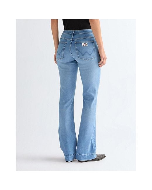 Wrangler Blue Flare Jean Size 24 X30